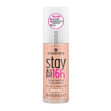 essence stay ALL DAY 16h long-lasting Foundation 20 Soft Nude 30ml